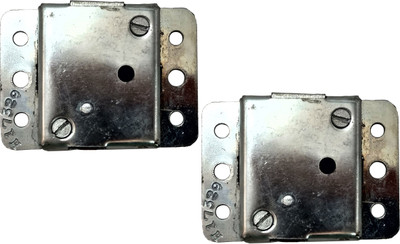 

HLI 4 lever locker lock (pack of 2)(round 2 keys) (chrome plated keys)(size 59 m.m.) Lock(Silver)