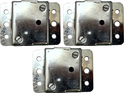 

HLI 4 lever locker lock (pack of 3)(round 2 keys) (chrome plated keys)(size 59 m.m.) Lock(Grey)