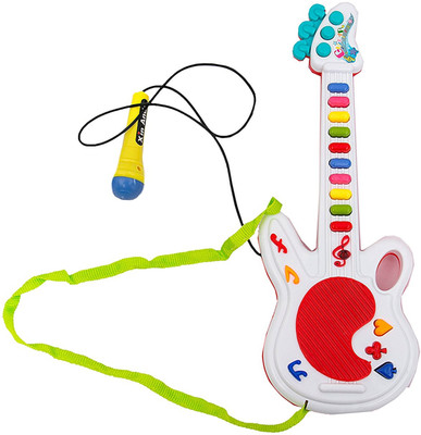 

J H Traders Musical Plastic Toy Guitar for kids(Multicolor)