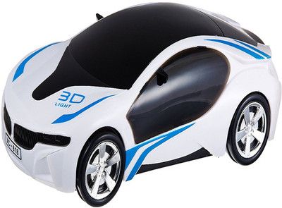 

Highonbrand V-Racing Bump & Go Racing Car with 3D Light and Sound(Multicolor)