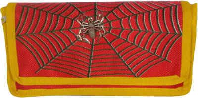 

Monte Polo Spidy SPidy in Red Art Canvas Pencil Box(Set of 1, Multicolor)