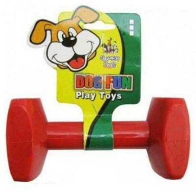 SICONS Dog Toy Plastic dumbbell Small bright & colourful Sicons Pet Fashion. Plastic Tug Toy For Dog available at flipkart for Rs.100