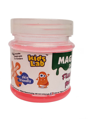 

KidsLab Magic Putty Fluoro Pink 100gms Pink Putty Toy