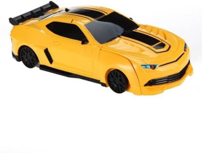 starsky Rechargeable RC Bumble-Bee Transformer Robot Toy For Kids(mutli)
