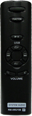 MEPL Audio System Remote RM-ANU156 (Black) Sony Remote Controller(Black)