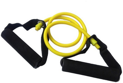 

M&D Exercise & Resistance Tube Resistance Tube(Yellow, Black), Black;yellow