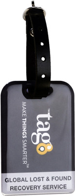 

Tag8 Bag Security tag Luggage Tag(Black)