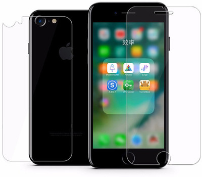 Case Creation Front and Back Tempered Glass for Apple iPhone 7+ 2017(Pack of 2)