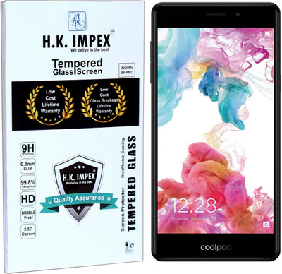 H.K.Impex Tempered Glass Guard for CoolPad Mega 2.5D.(Pack of 1)
