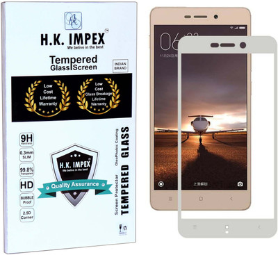 H.K.Impex Tempered Glass Guard for MI Redmi 3S /3S Prime,mi redmi 3s prime tempered glass in mobile screen guard(Pack of 1)