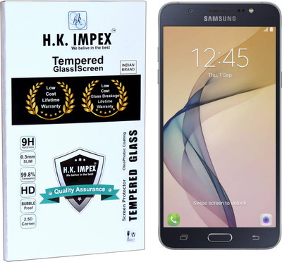 H.K.Impex Tempered Glass Guard for Samsung Galaxy On8(Pack of 1)