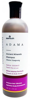 

Zion Health Adama Ancient Minerals Shampoo Vanilla Coconut(473.18 ml)