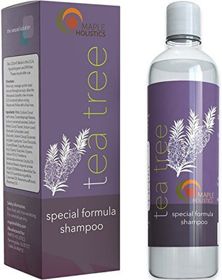 

Maple Holistics Tea Tree Shampoo For Moderate Dandruff With Argan Jojoba And Organic Lavender Natural Sulfate Free(236.59 ml)
