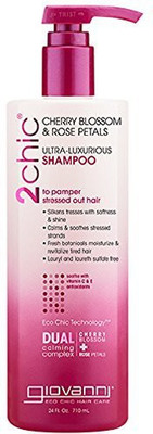 

Giovanni Chic UltraLuxurious Shampoo With Cherry Blossom & Rose Petals Value(709.77 ml)