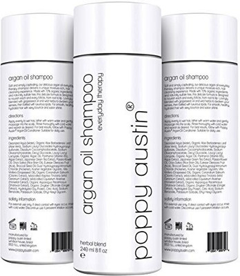 

Poppy Austin Organic Shampoo With Argan Oil(236.59 ml)