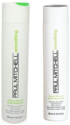 

Paul Mitchell Smoothing Super Skinny Daily Shampoo & Daily Treatment Combo(299.88 ml)