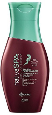 

Boticario Linha Nativa Spa Shampoo Purificante Argierapia(250 ml)