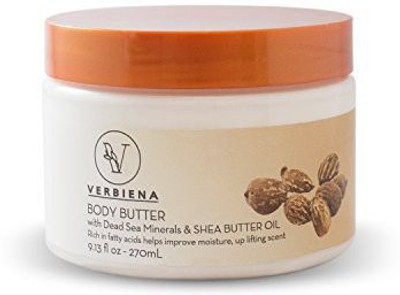 

Verbiena Dead Sea Salt With Dry Skin Care Shea Body Butter With Dead Sea Salt Minerals(270 ml)