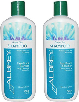 

Aubrey Organics Green Tea Shampoo FastTrack Clarifier With Matcha Green Tea And Ginseng(325 ml)