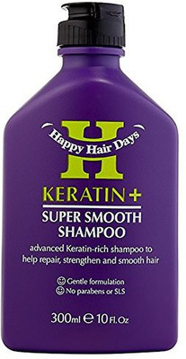 

Happy Hairdays Keratin Super Smooth Shampoo(300 ml)