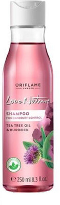 

Oriflame Sweden 2in1 Shampoo for Flaky scalp with Tea Tree Oil & Burdock(250 ml)