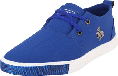 

TS Nanda Men's Synthetic Leather Casual Shoe Sneakers Sneakers For Men(Blue