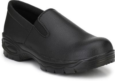 

Kavacha Steel Toe Safety Shoe , S28 Canvas Shoes For Men(Black