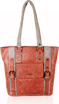 

Voaka Women Casual Pink PU Shoulder Bag