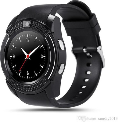 

Cuba BYT_408B V8_4G Smartwatch(Black Strap XL)