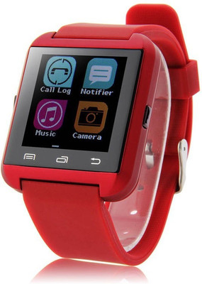 

Estar U8 Bluetooth Smartwatch Compatible with All Android Mobiles Red Smartwatch RED Smartwatch(Red Strap FREESIZE)