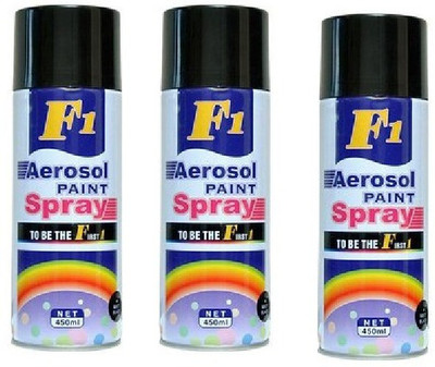 

F1 Black Spray Paint 3 ml(Pack of 3)
