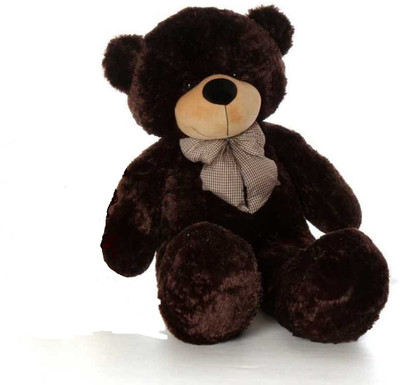 

PIHU ENTERPRISES 5 Feet (152 cm) Chocolate Teddy - 15 cm(Brown)