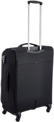 

Carlton Polyester 59 cms Black Soft Sided Suitcase (103J469010) Expandable Cabin Luggage -  inch(Blue