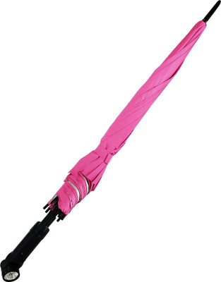 

Confidence Foldable Umbrella With Light - Ultimate Sun and Rain Protection / Travel Handy / Fit in Bag Umbrella(Pink)