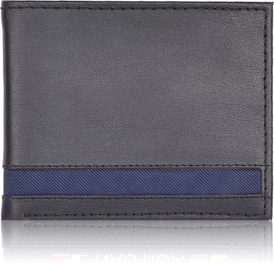 

Shockyfi Men Black Genuine Leather Wallet(6 Card Slots)
