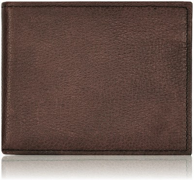 

Death By Color Men Brown Genuine Leather Wallet(5 Card Slots)