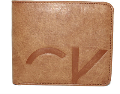 

Wildmount Men Brown Genuine Leather Wallet(3 Card Slots)