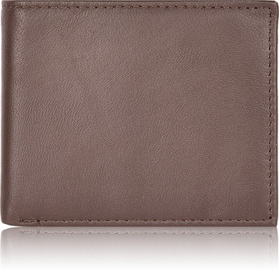 

Zeebros Men Brown Genuine Leather Wallet(7 Card Slots)