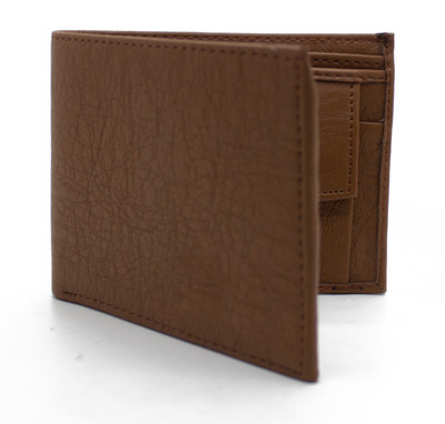 

NIetz Men Tan Genuine Leather Wallet(3 Card Slots), Brown