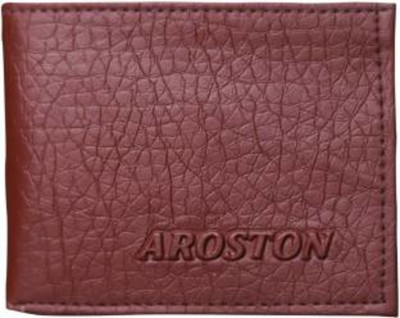 

AROSTON Boys Brown Artificial Leather Wallet(2 Card Slots)