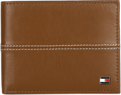 

Tommy Hilfiger Men Casual, Formal Brown Genuine Leather Wallet(11 Card Slots), Tan