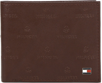 

Tommy Hilfiger Men Formal Brown Genuine Leather Wallet(8 Card Slots), Cognac