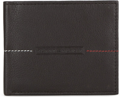 

Tommy Hilfiger Men Brown Genuine Leather Wallet(8 Card Slots)