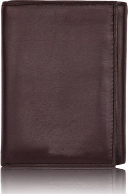 

Bizarre Kraftz Men Brown Genuine Leather Wallet(11 Card Slots)
