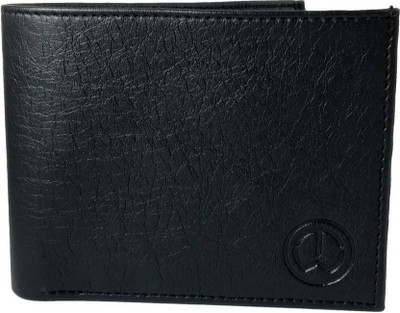 

KnW Men Black Artificial Leather Wallet(4 Card Slots)
