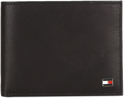 

Tommy Hilfiger Men Brown Genuine Leather Wallet(11 Card Slots)