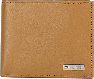 

Tommy Hilfiger Men Casual Tan Genuine Leather Wallet(8 Card Slots)