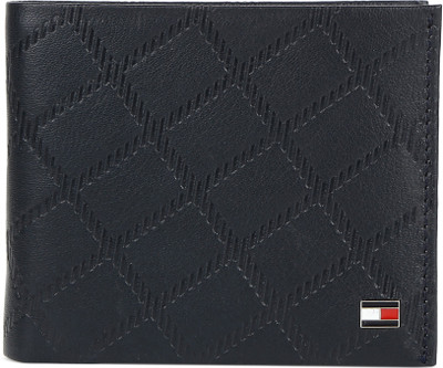 

Tommy Hilfiger Men Blue Genuine Leather Wallet(4 Card Slots), Navy