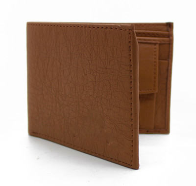 

NIetz Boys Tan Genuine Leather Wallet(3 Card Slots), Brown