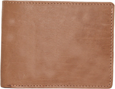 

Wildmount Men Tan Genuine Leather Wallet(3 Card Slots)